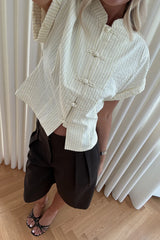 Noella N-Norma Blouse - Etta Butter Stripe