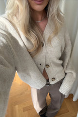 Noella N-Laiana Knit Cardigan - Beige