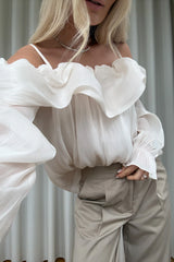 Noella N-Miya Blouse - Crem