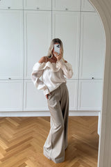 Noella N-Miya Blouse - Crem