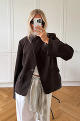 Noella N-Monique Blazer - Chocolate