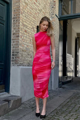 Noella Sutton Dress - Dicy Pink Print