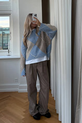 Noella Lai Knit - Sky Blue Mix