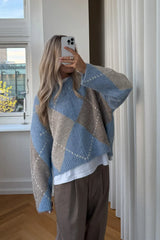 Noella Lai Knit - Sky Blue Mix