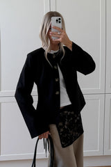 Noella N-Kasaundra LS Blazer - Black