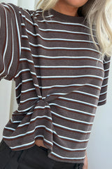 Noella n-Murphie Top - Dalma Blue Stripe