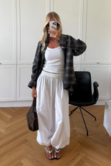 Noella N-Marlon Shirt - Brown Blue Check