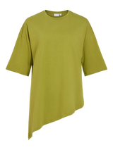 Vila Uliera 2/4 Asymmetric T-Shirt - Avocado