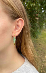 Nuni Jasmin - Earrings - Green