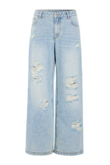 Hunkøn Jody Ribbed Jeans - Light Denim