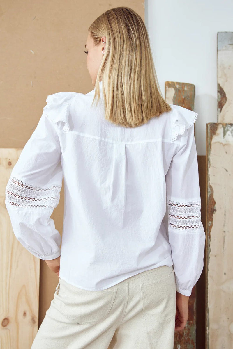 Noella Jovanny Shirt - White