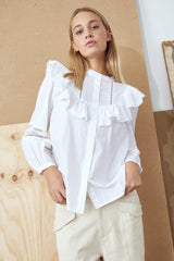 Noella Jovanny Shirt - White