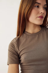 Noella Julia T-shirt - Timber Wolf