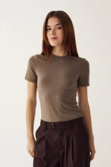 Noella Julia T-shirt - Timber Wolf