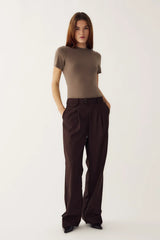 Noella Julia T-shirt - Timber Wolf