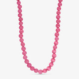 Wolf Jewelry Jusi Pearl Necklace - Dark Rose