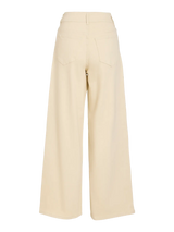 Vila Chia Solid HW Jeans -  Birch