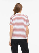 Vila Nora S/S Yd T-shirt -Nostalgia Rose