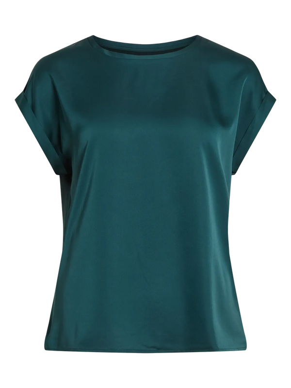 Vila Ellette satin top - Ponderosa Pine