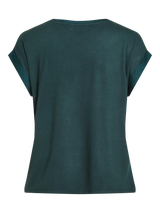 Vila Ellette satin top - Ponderosa Pine