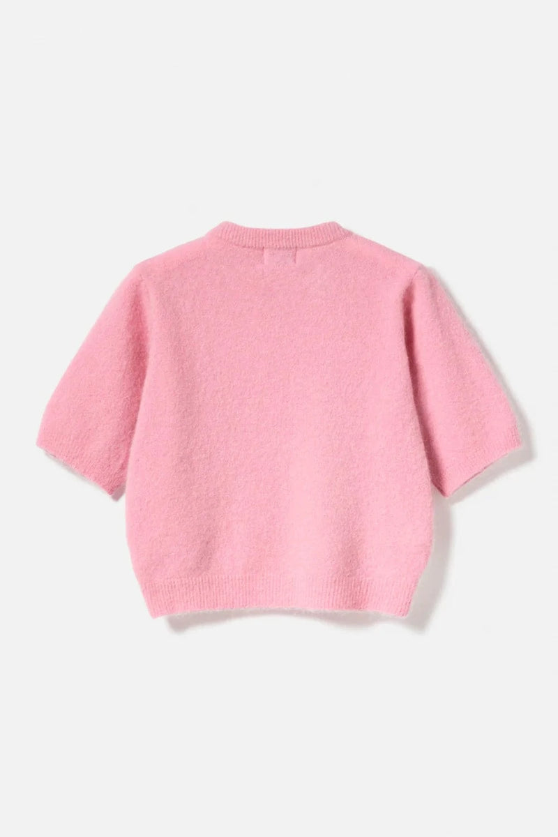 Noella Kea SS Knit Cardigan - Blush