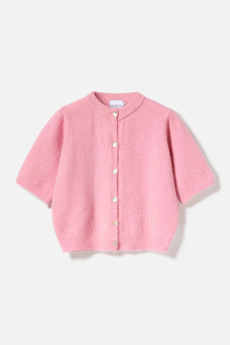 Noella Kea SS Knit Cardigan - Blush