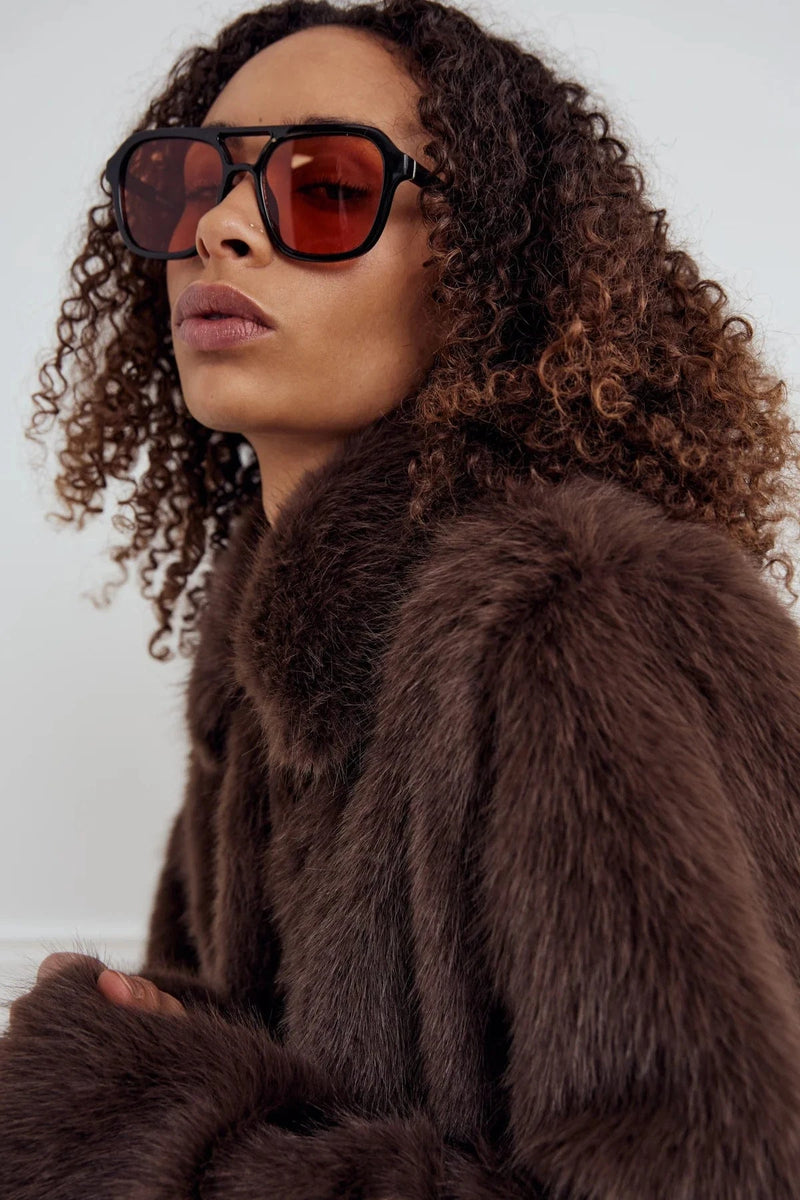 Noella Kallysta Jacket - Chocolate Brown