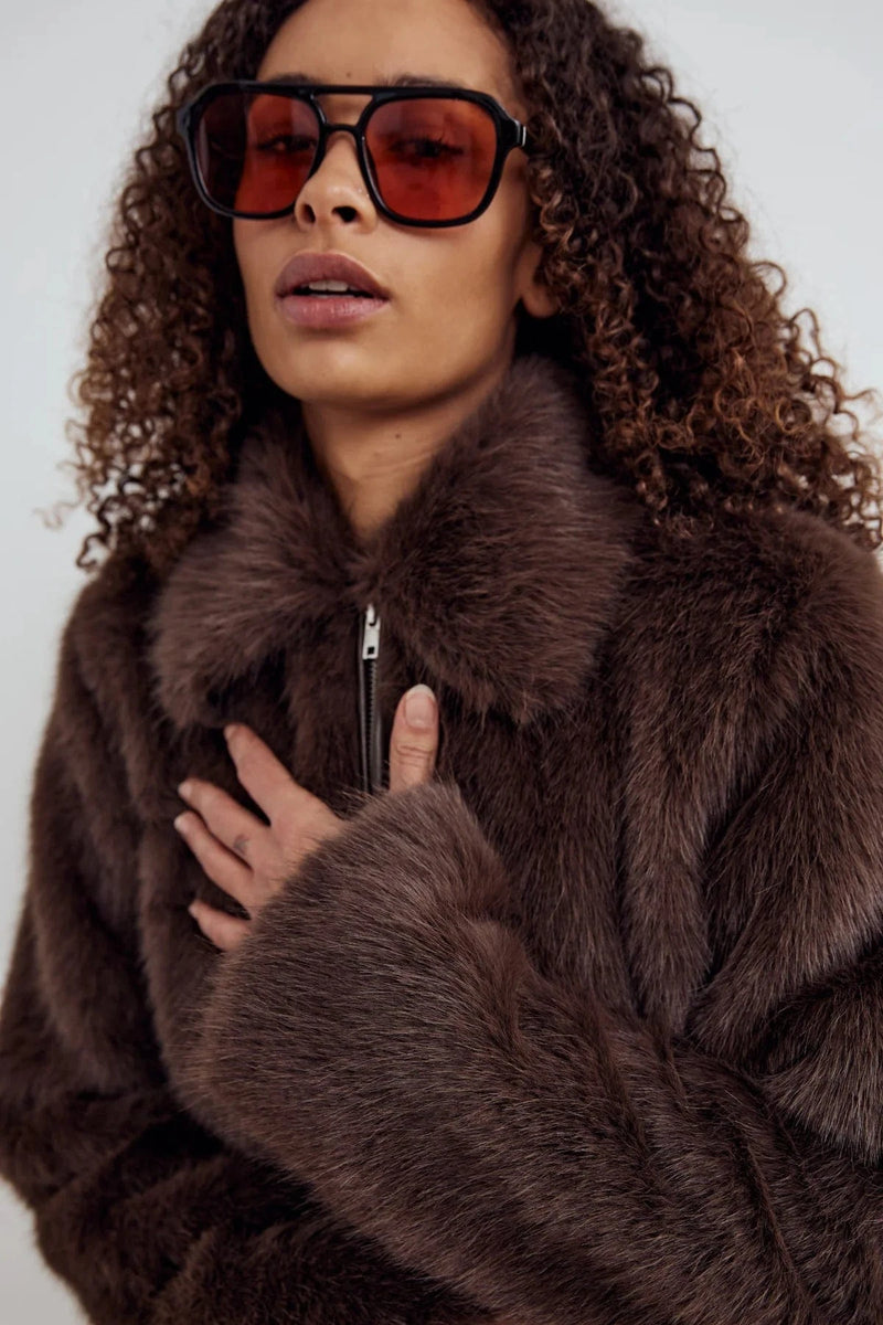 Noella Kallysta Jacket - Chocolate Brown