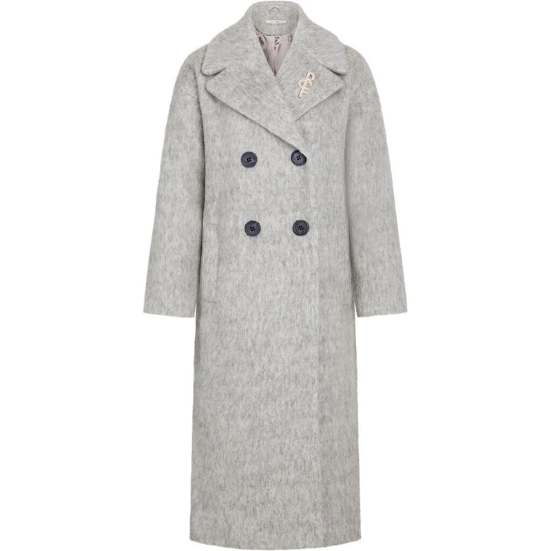 Rue De Femme Kanza Coat - Light Grey