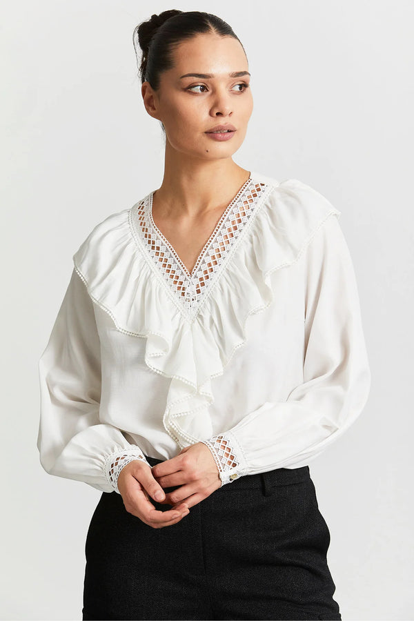 Rue De Femme Karma Blouse - Off White