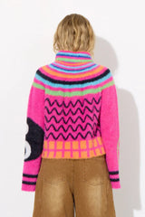 Hunkøn Kitii Knit Blouse - Green Eye
