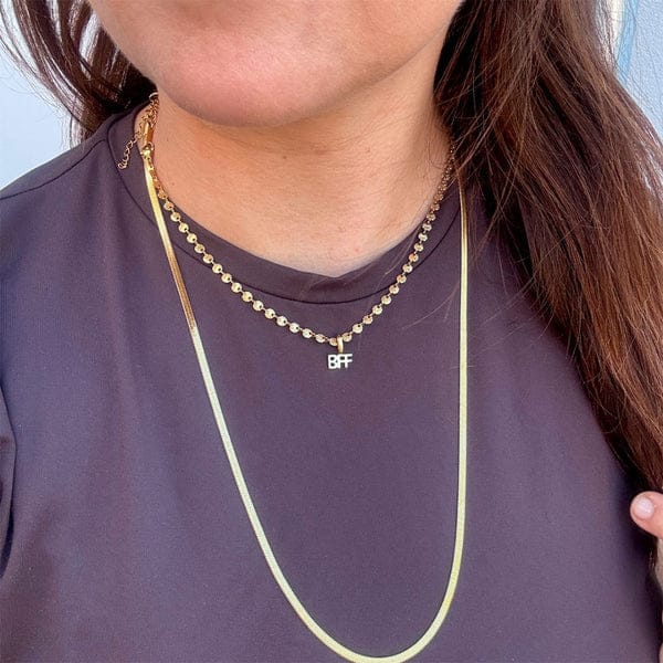 Wolff Jewelry Kleo Necklace Long 3mm - 18 karat guldbelagt