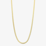 Wolff Jewelry Kleo Necklace Long 3mm - 18 karat guldbelagt