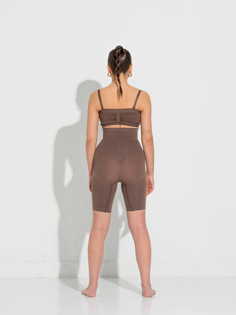 Lykkeland Alturra Highwaist Shaping Shorts - Chocolate