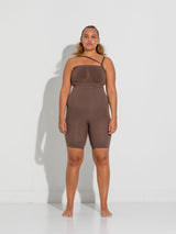 Lykkeland Alturra Highwaist Shaping Shorts - Chocolate