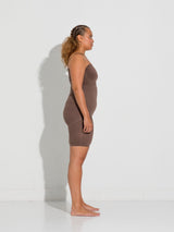 Lykkeland Alturra Highwaist Shaping Shorts - Chocolate
