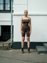 Lykkeland Alturra Highwaist Shaping Shorts - Chocolate