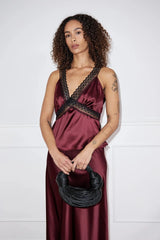 Noella Laurentina Blouse - Dusty Mahogany