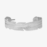Wolff Jewelry Leafy Bangle - Sølvfarvet