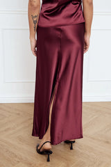 Noella Leonora Skirt - Dusty Mahogany