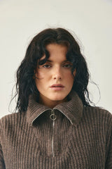 Noella Lesia Knit - Timber Wolf Melange