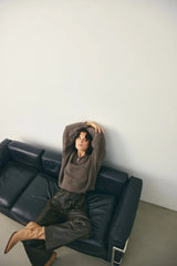 Noella Lesia Knit - Timber Wolf Melange