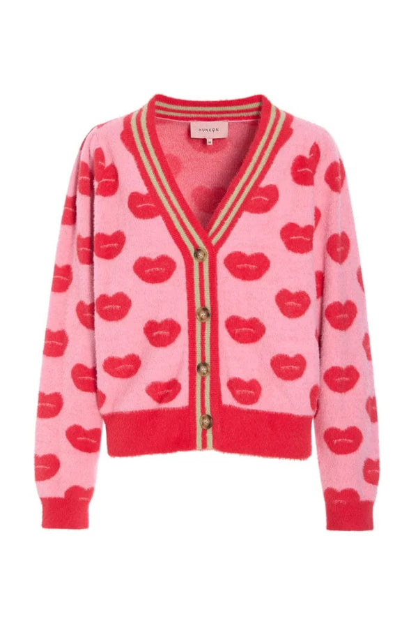 Hunkøn Lilou Cardigan - Kiss Me Art Print