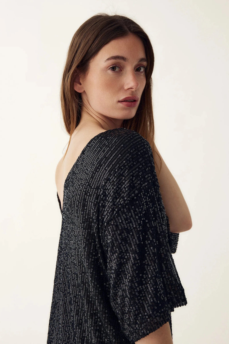 Noella Lora Dress - Black