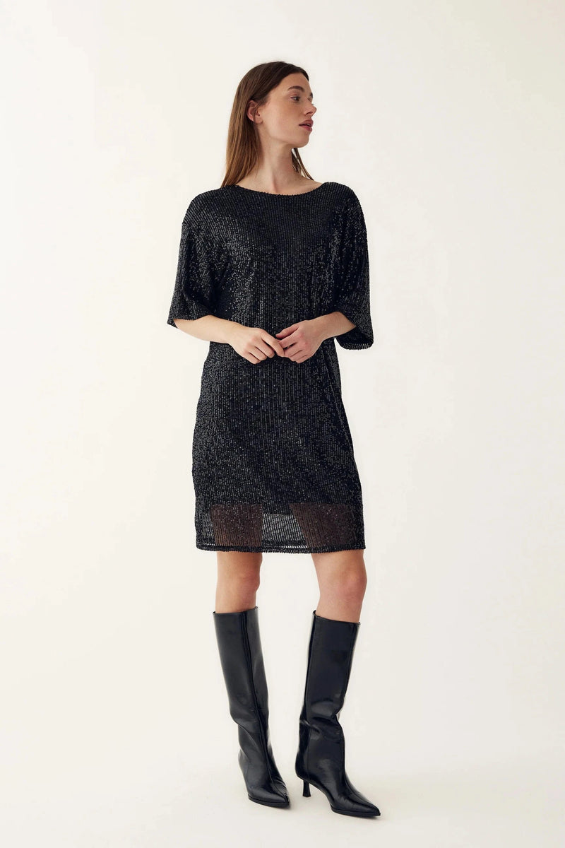 Noella Lora Dress - Black