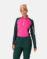 Evelyn Ski Midlayer - Berry Pink