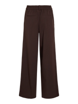 Vila Varone HW Wide Pant - Coffee Bean