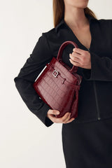 Noella Macie Bag - Dark Red