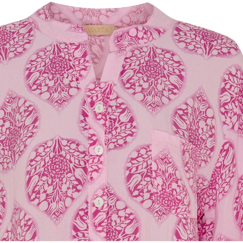 Marta Ronja Shirt 8500 - Fuxia Heart