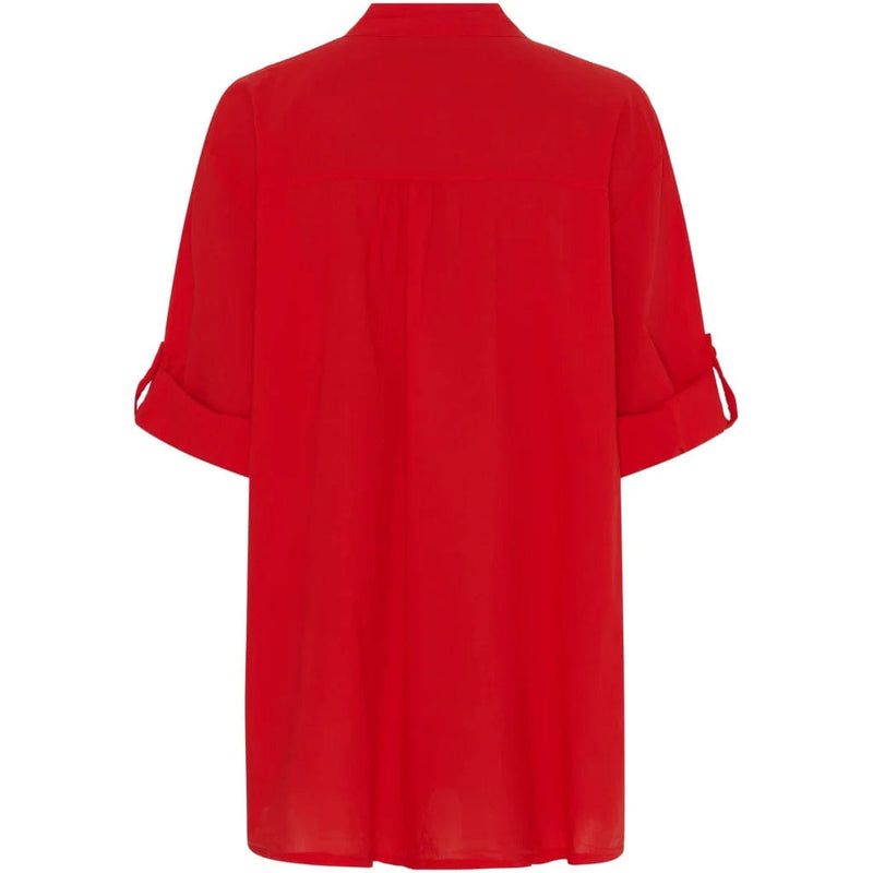 Marta Margherita Shirt - Poppy Red